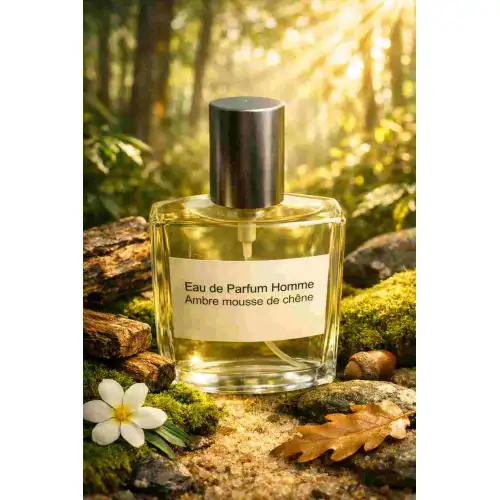 Eau de Parfum Homme Ambre mousse de chêne