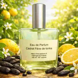 Eau de parfum Cédrat Fève de tonka 100 ml