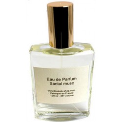 Eau de Parfum Homme Santal musc vanilla 