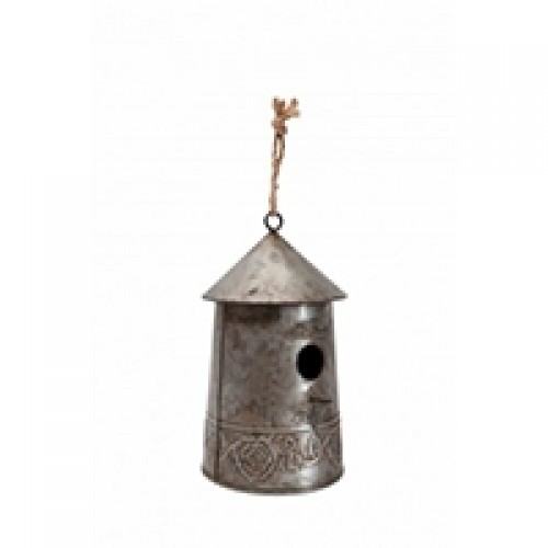 Nichoir oiseau en zinc