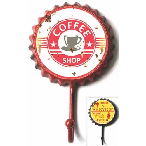 Patères capsule vintage coffee