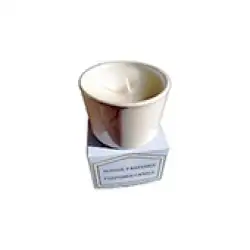 Bougie coton lin cire vegetale