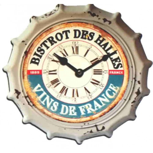 Pendule retro vintage metal