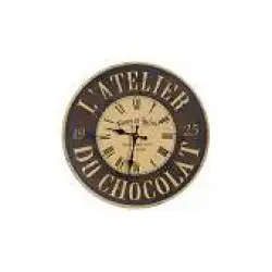 Horloge pendule murale "atelier chocolat"