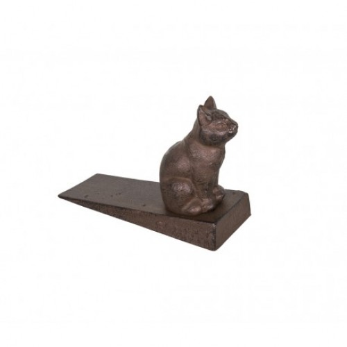Cale porte chat en fonte