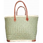 Cabas shopping miel olive